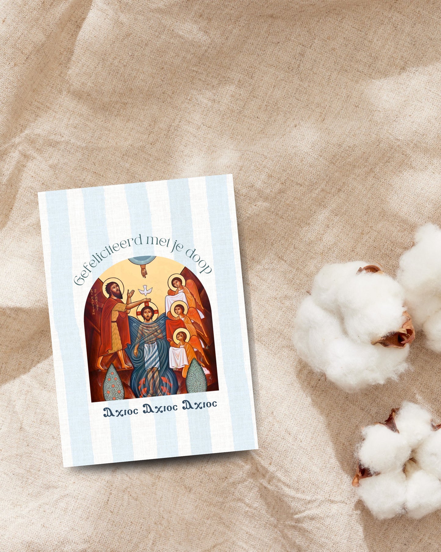 Gefeliciteerd met je doop Axios