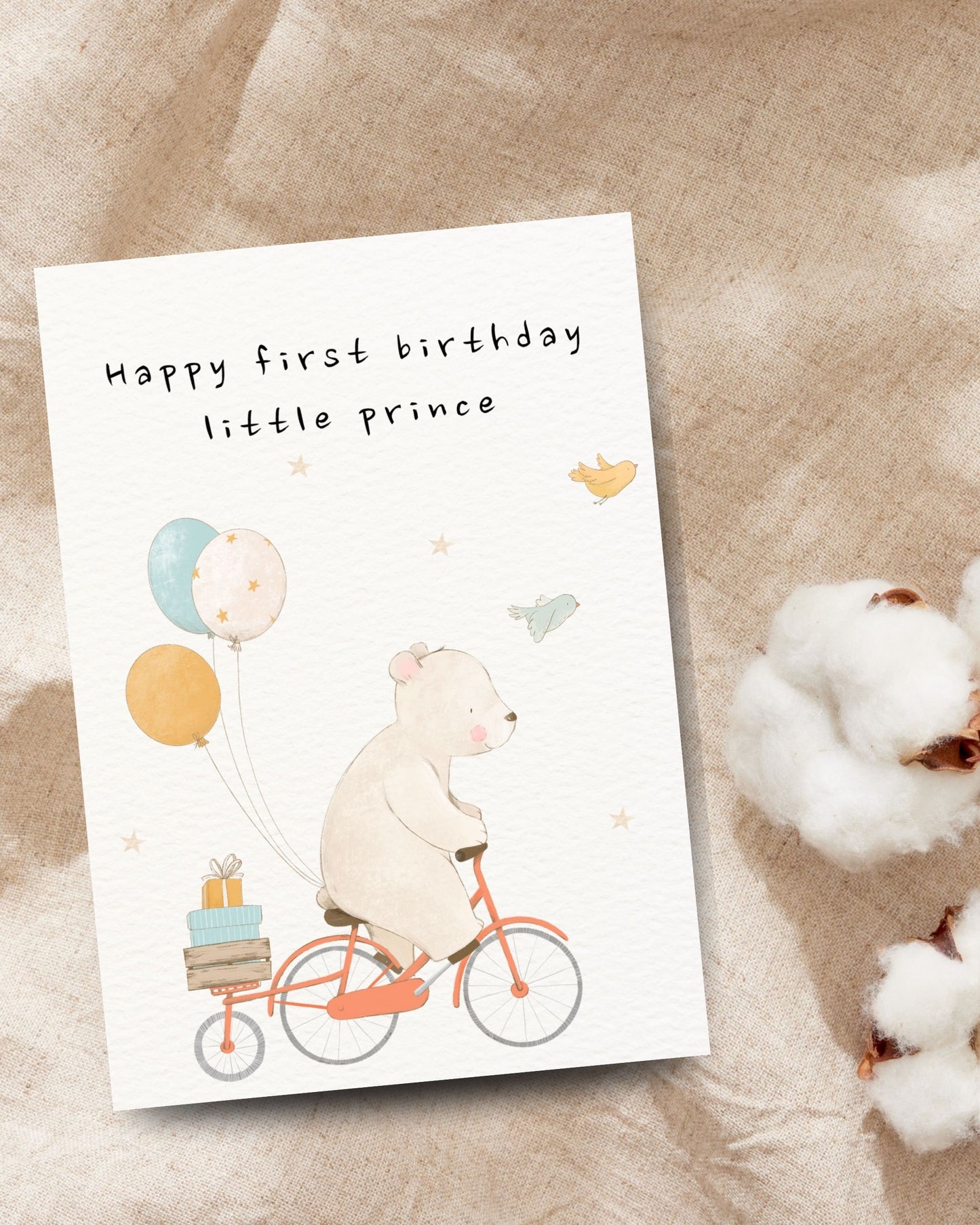 Happy first birthday little prince