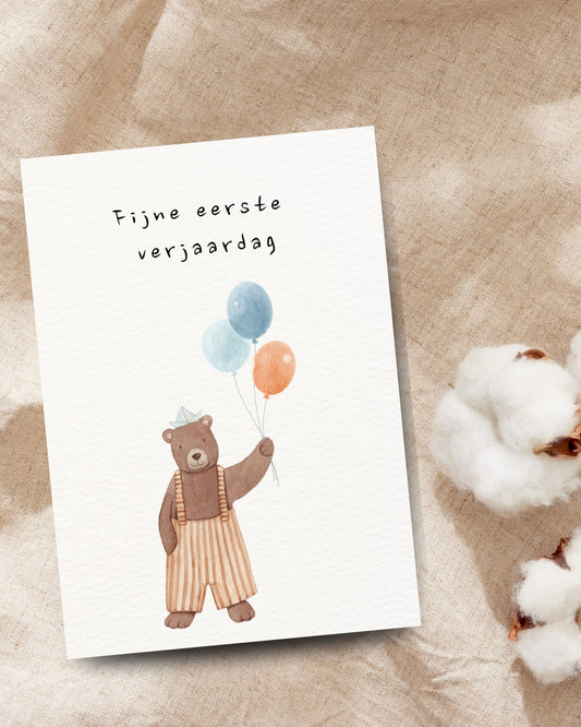 Fijne eerste verjaardag