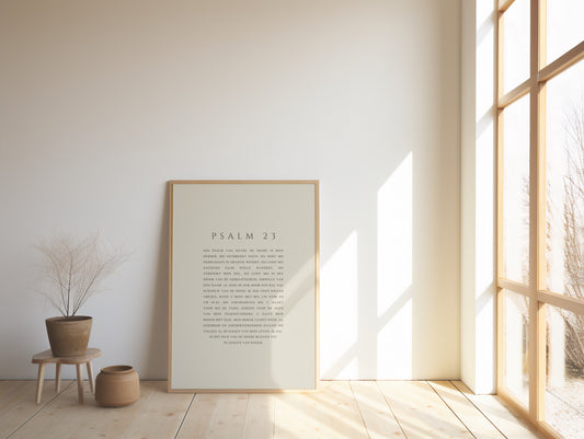 Psalm 23 – minimalistisch