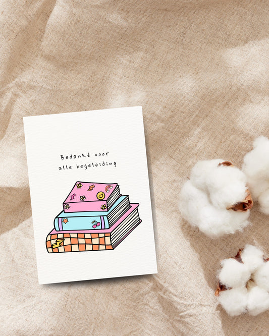 Bedankt voor alle begeleiding