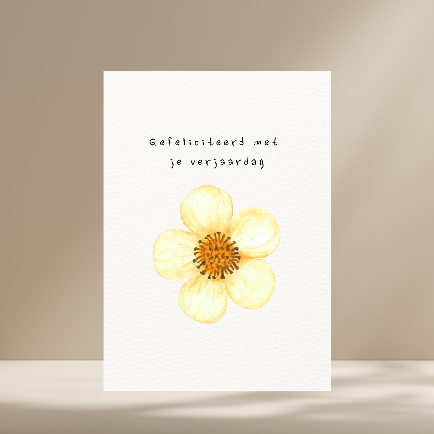 Gefeliciteerd met je verjaardag