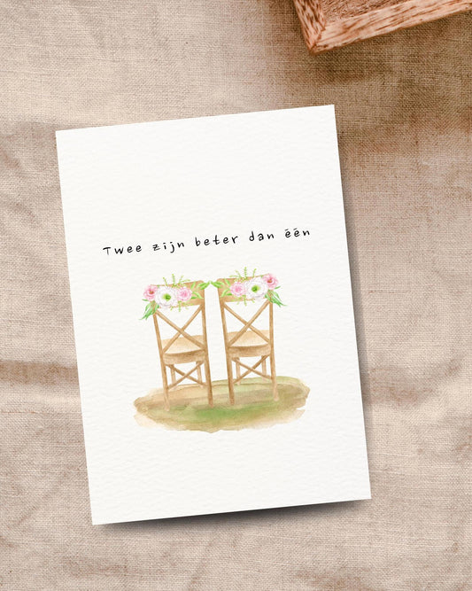 Twee zijn beter dan één