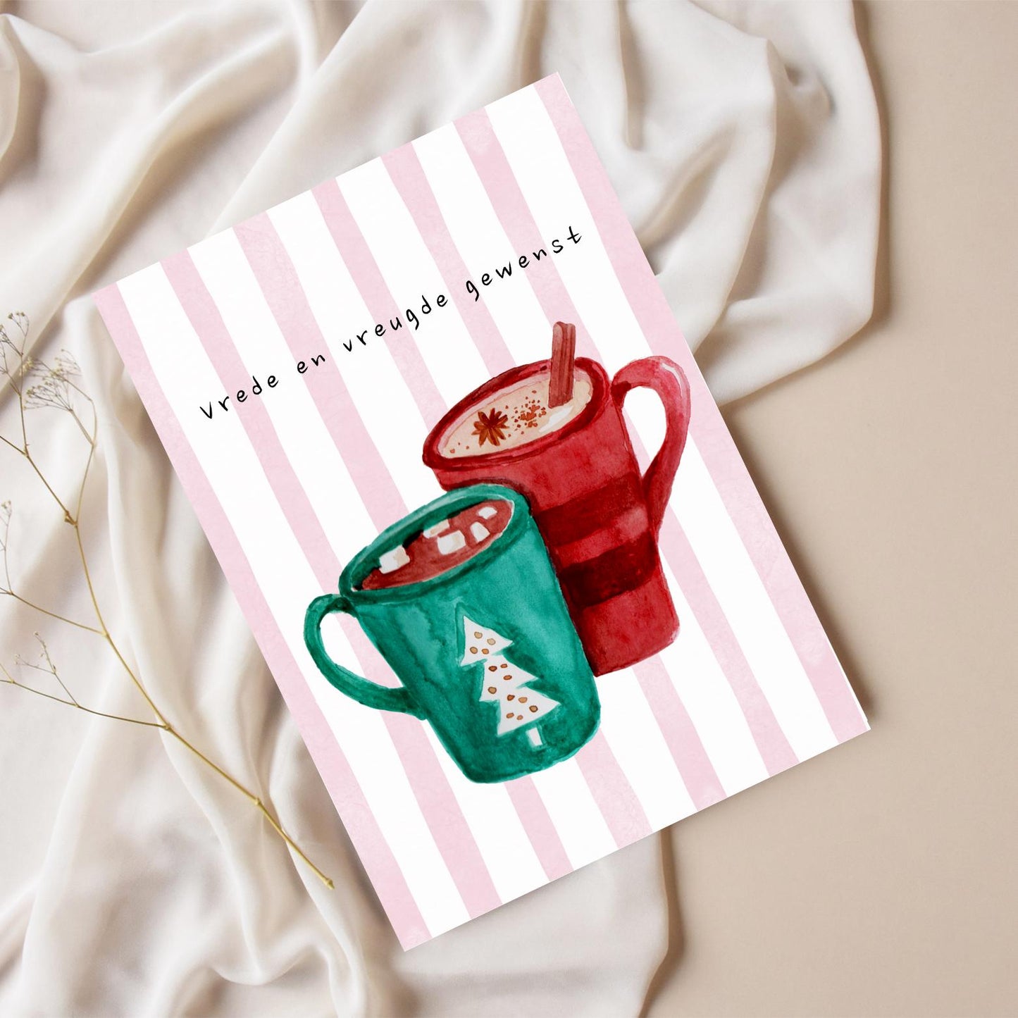 Vrede en vreugde gewenst