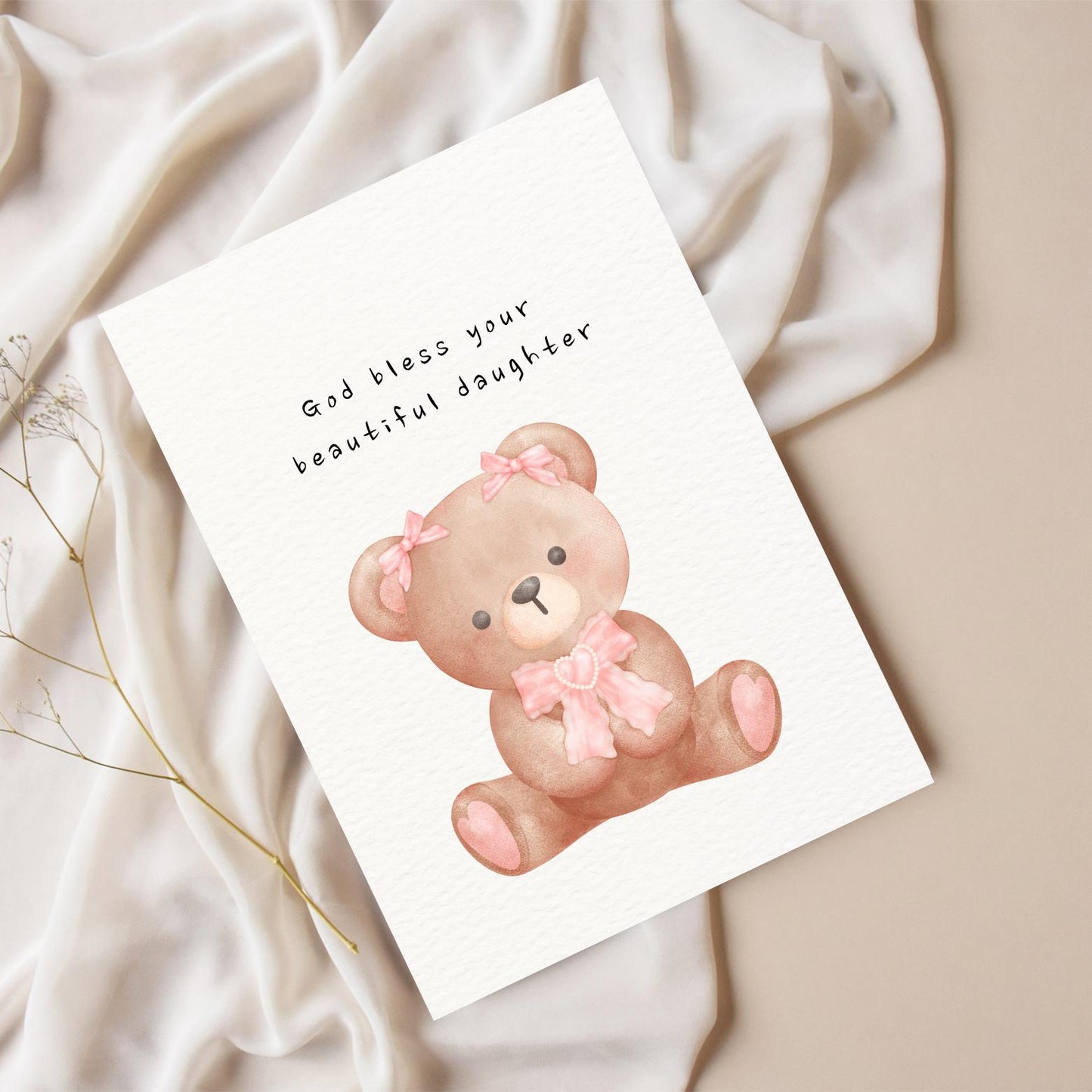 God bless your beautiful daughter