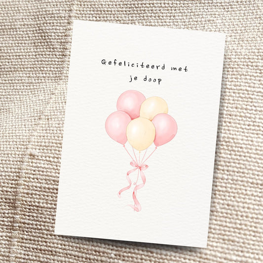 Gefeliciteerd met je doop