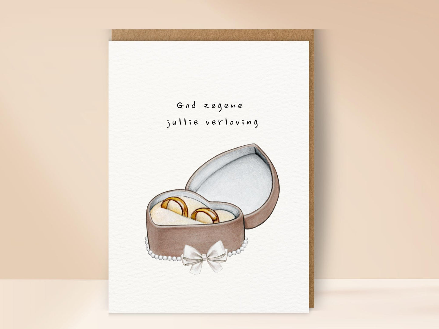 God zegene jullie verloving