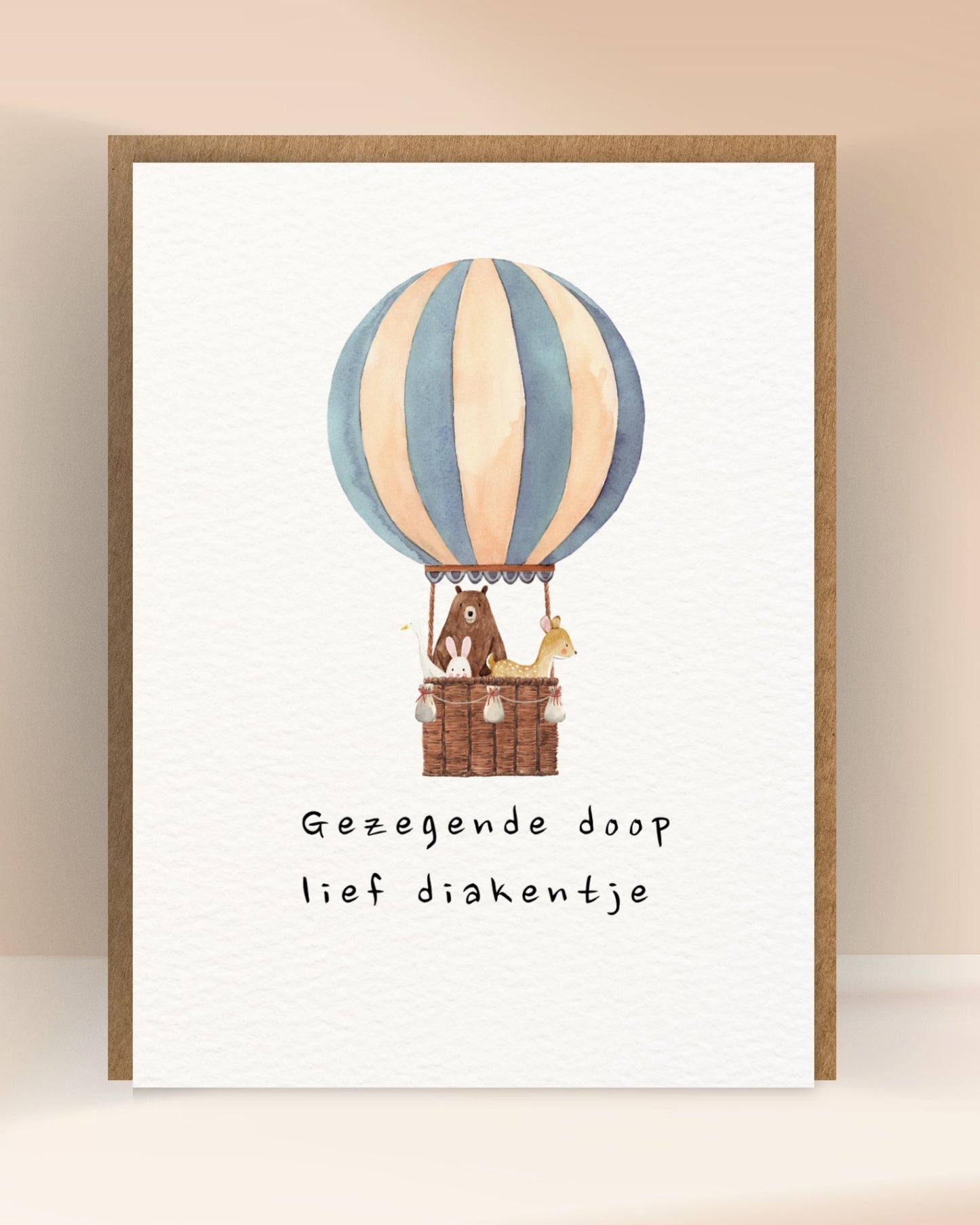 Gezegende doop lief diakentje