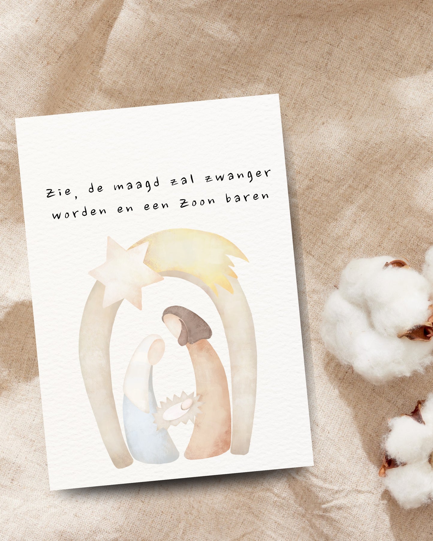 Zie, de maagd zal zwanger worden