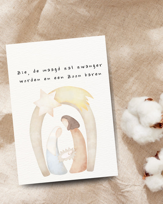 Zie, de maagd zal zwanger worden