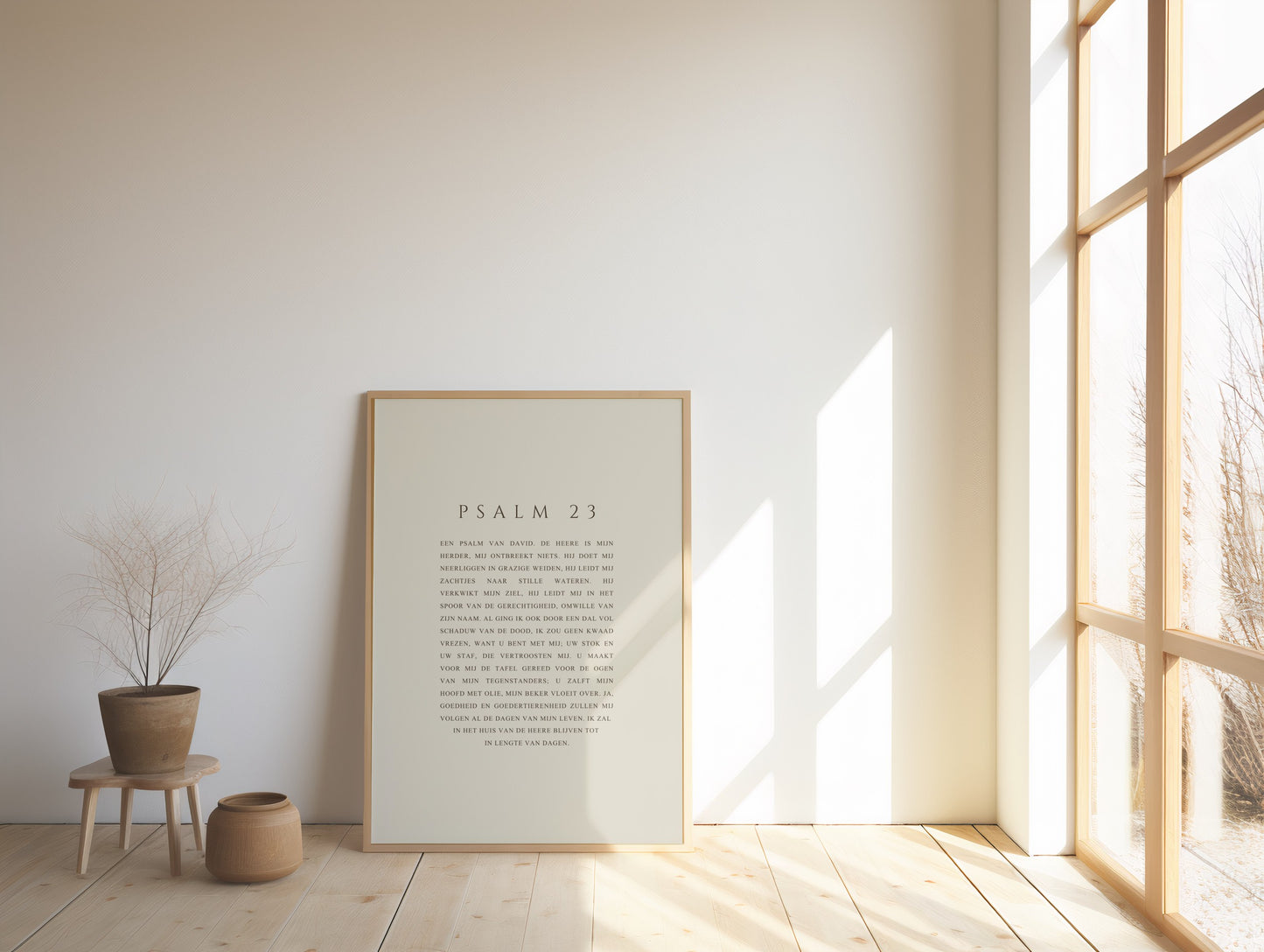 Psalm 23 – minimalistisch
