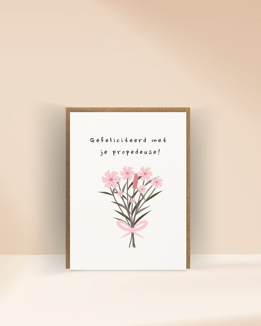 Gefeliciteerd met je propedeuse