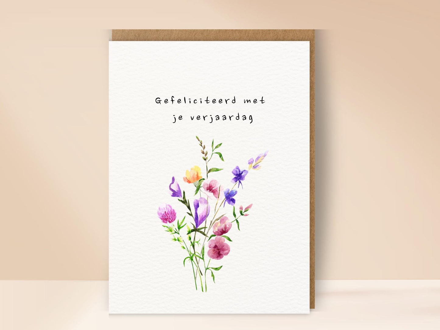 Gefeliciteerd met je verjaardag