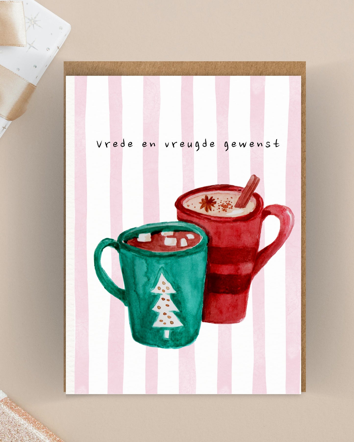 Vrede en vreugde gewenst