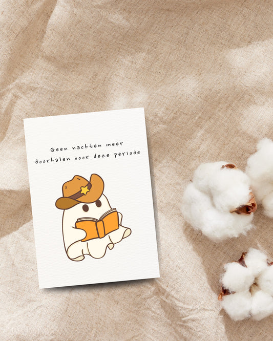 Geen nachten meer doorhalen deze periode