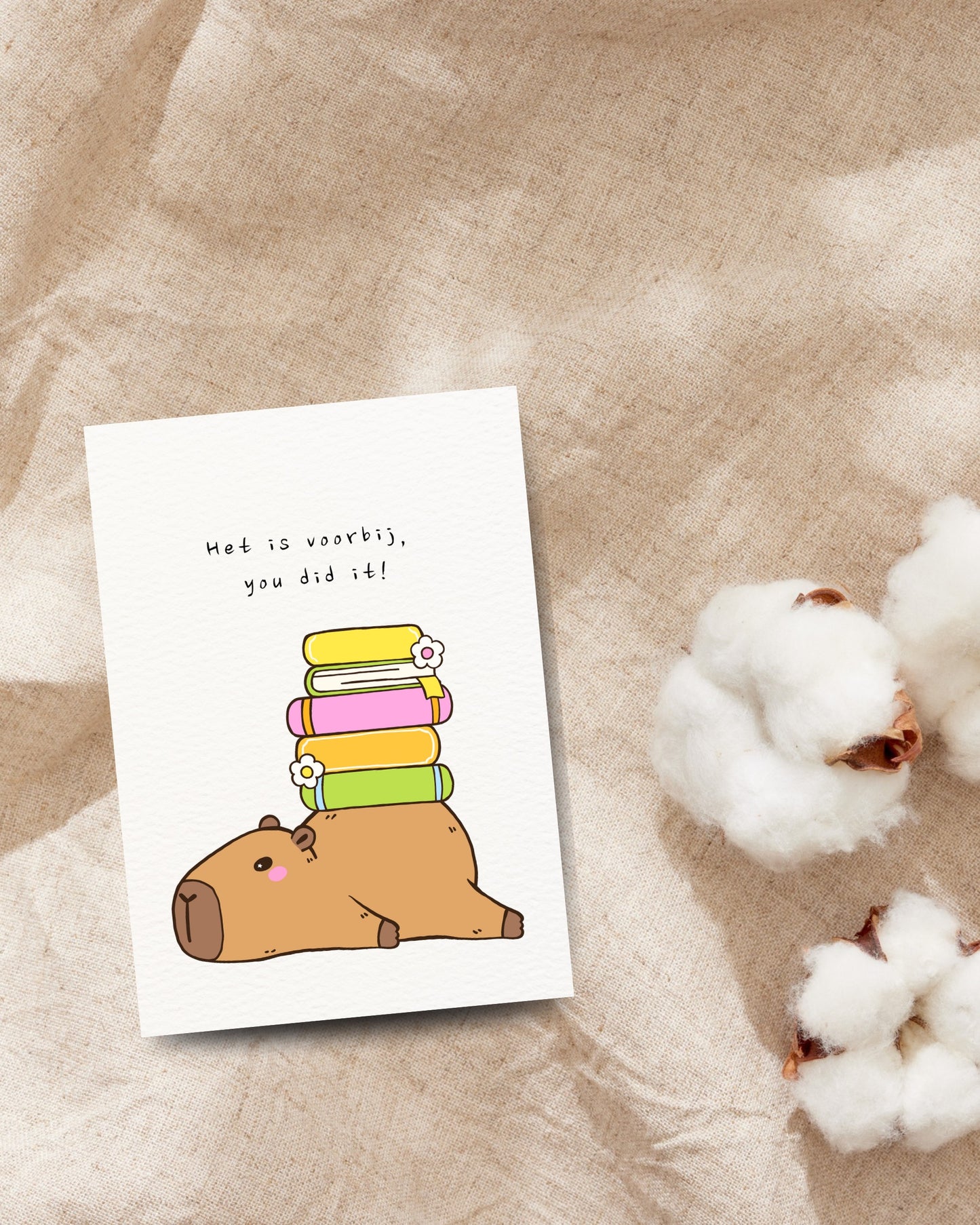 Het is voorbij, you did it!