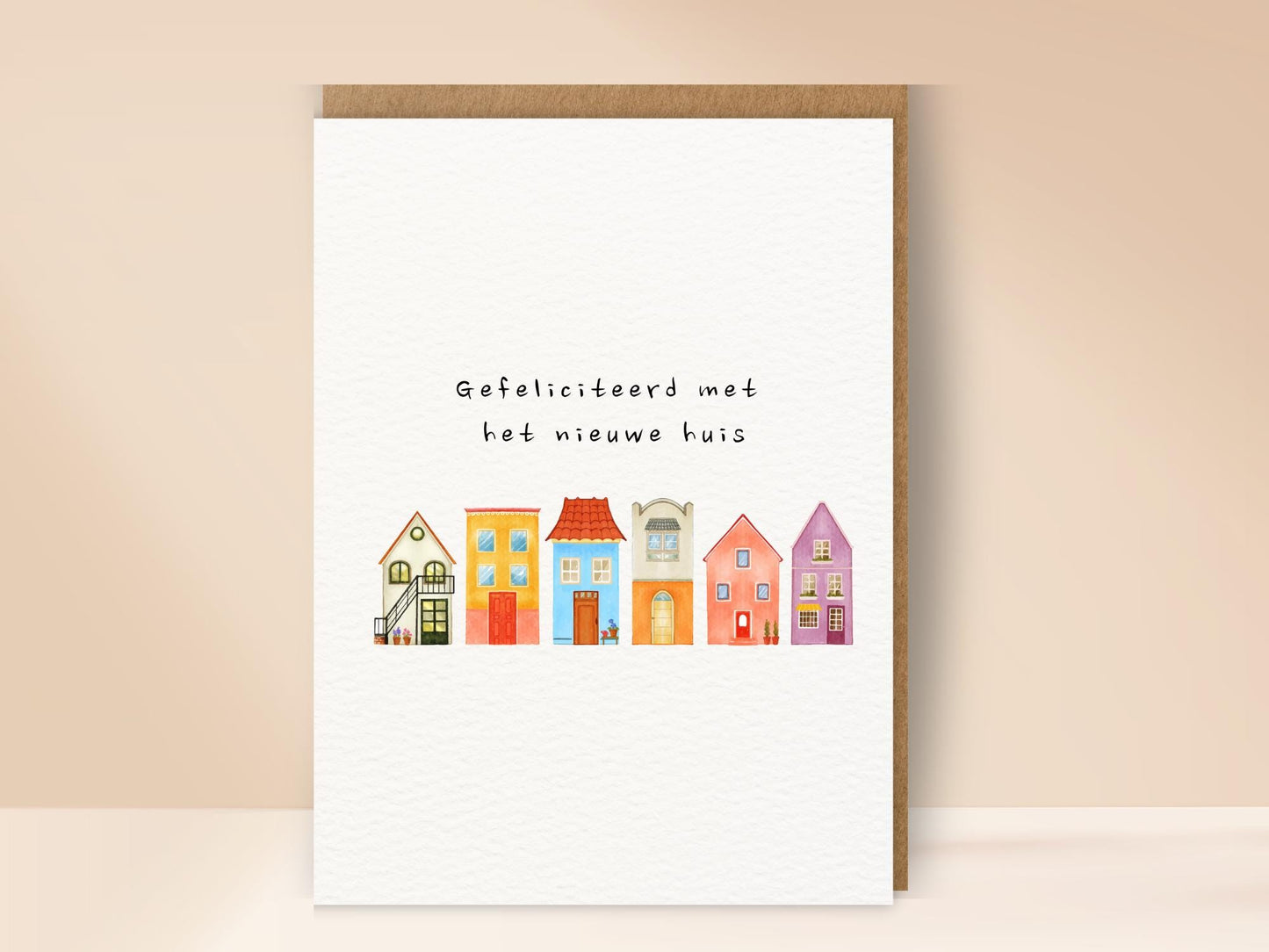 Gefeliciteerd met het nieuwe huis