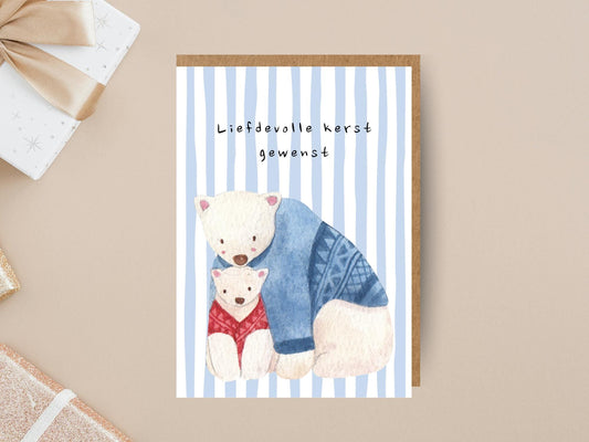 Liefdevolle kerst gewenst