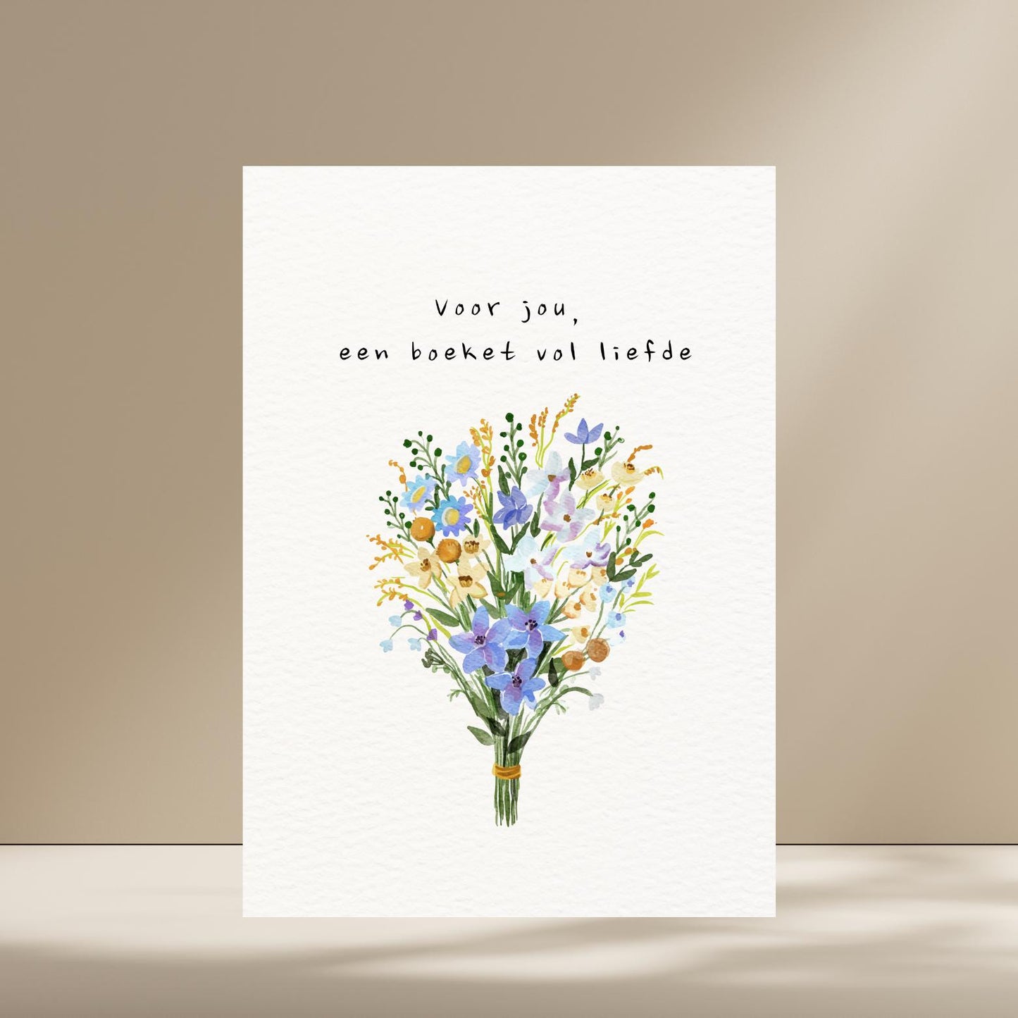 Voor jou, een boeket vol liefde