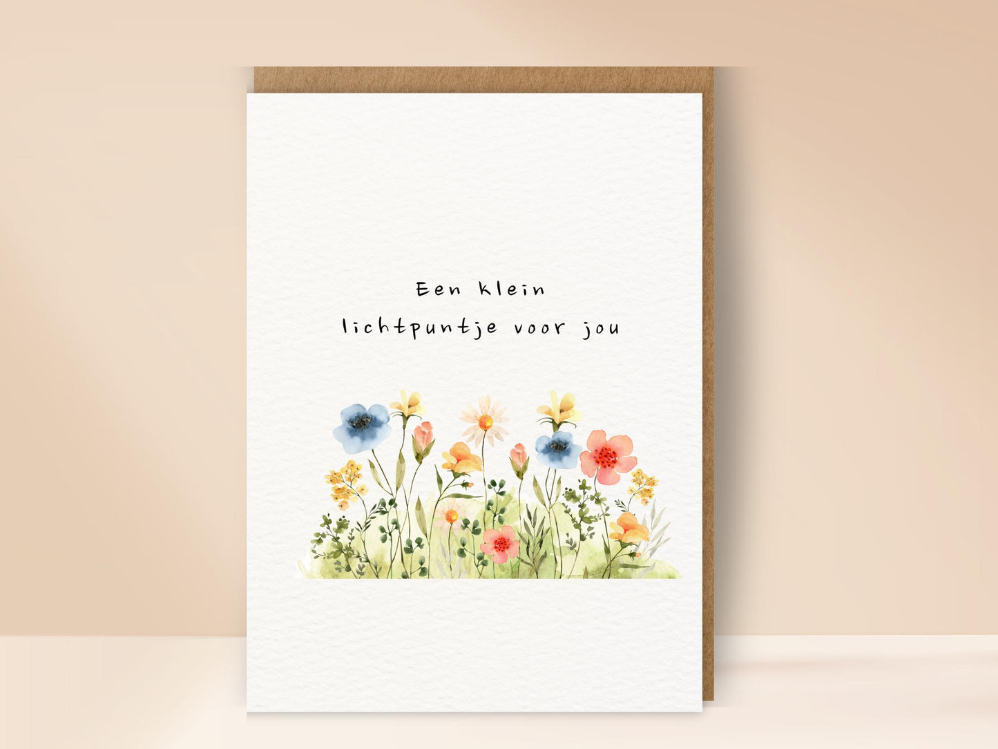 Een klein lichtpuntje voor jou