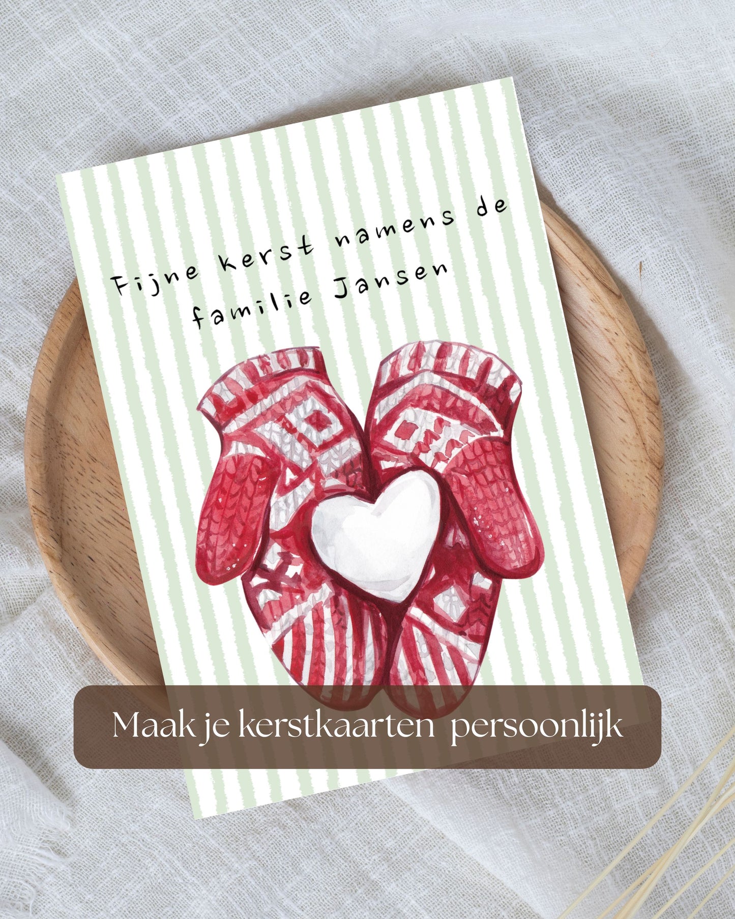 Liefdevolle kerst gewenst