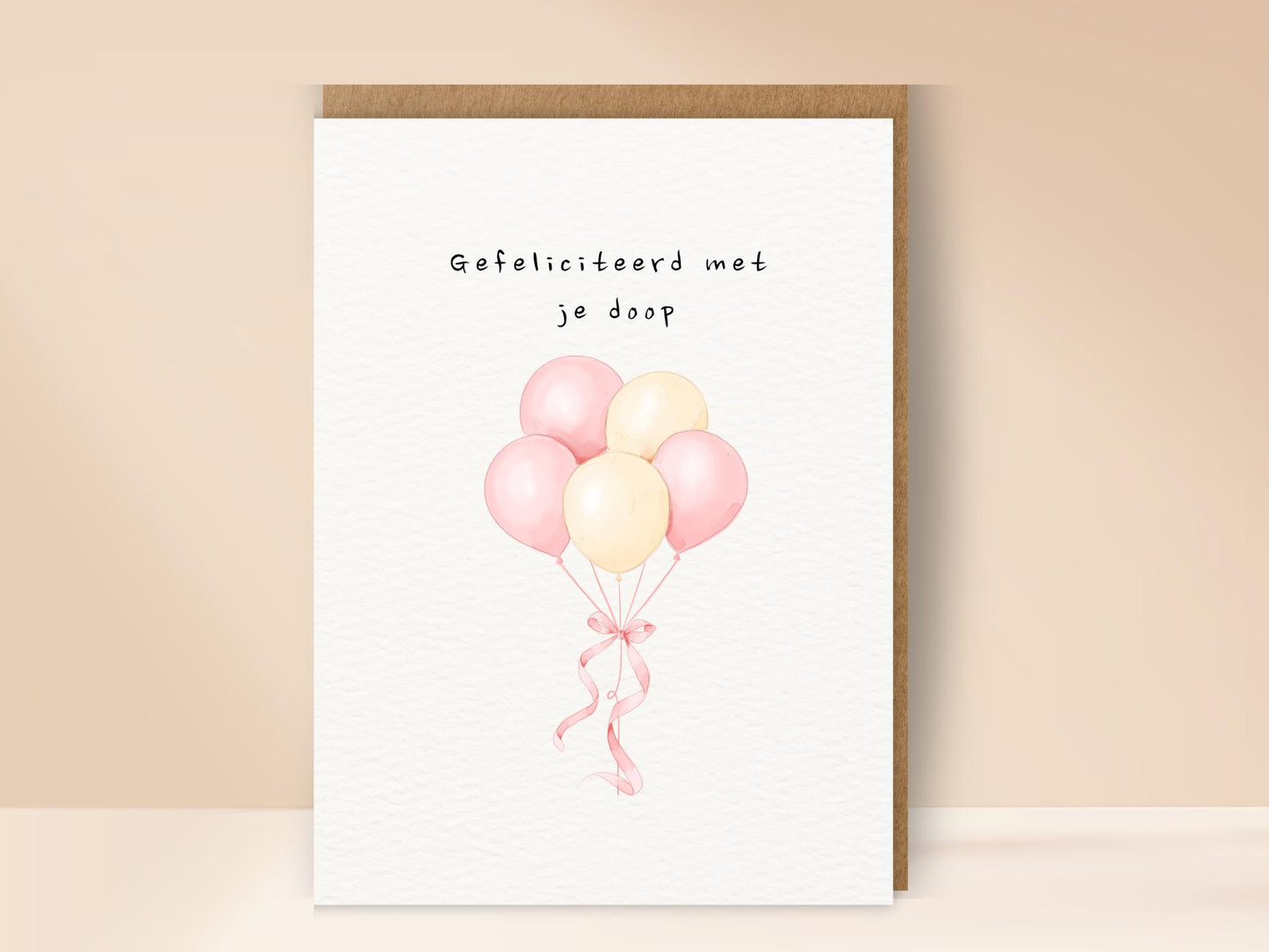 Gefeliciteerd met je doop