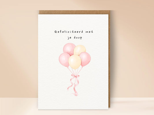 Gefeliciteerd met je doop