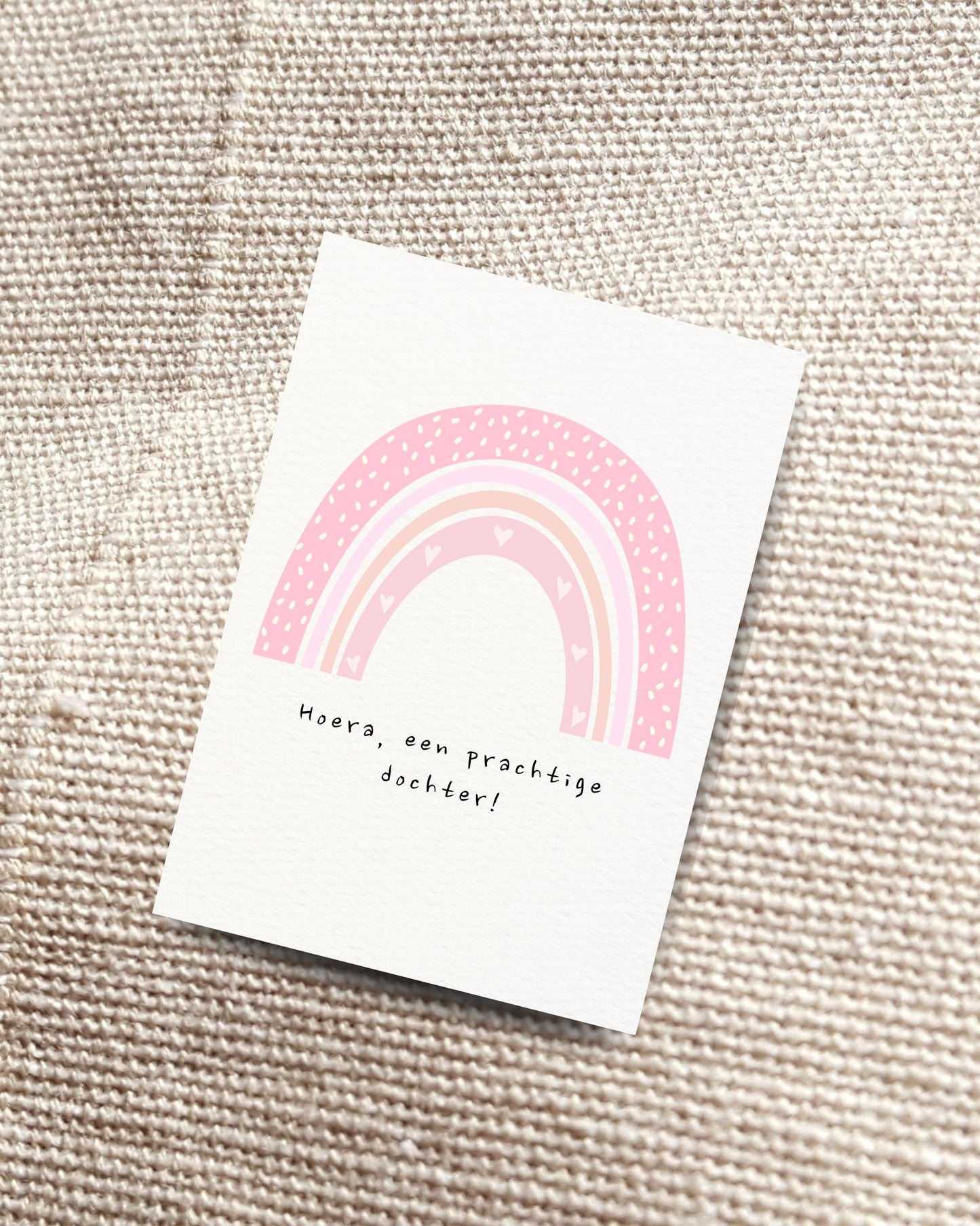 Hoera een prachtige dochter