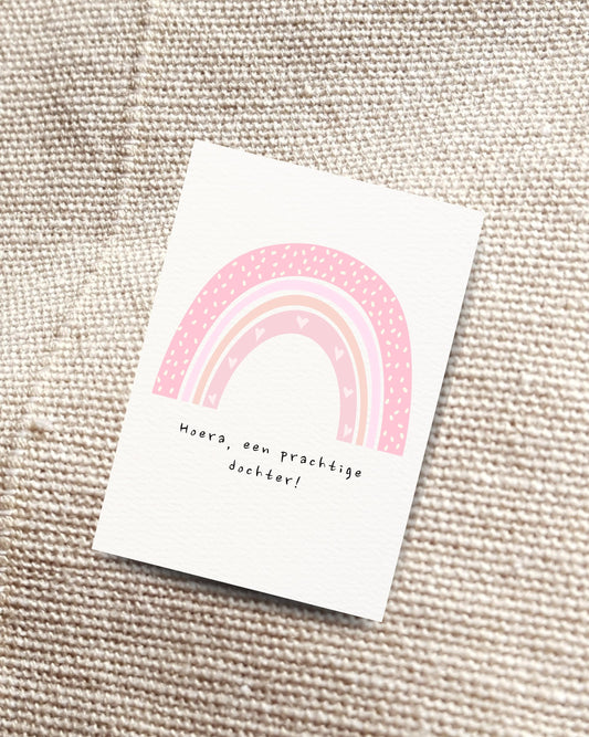 Hoera een prachtige dochter