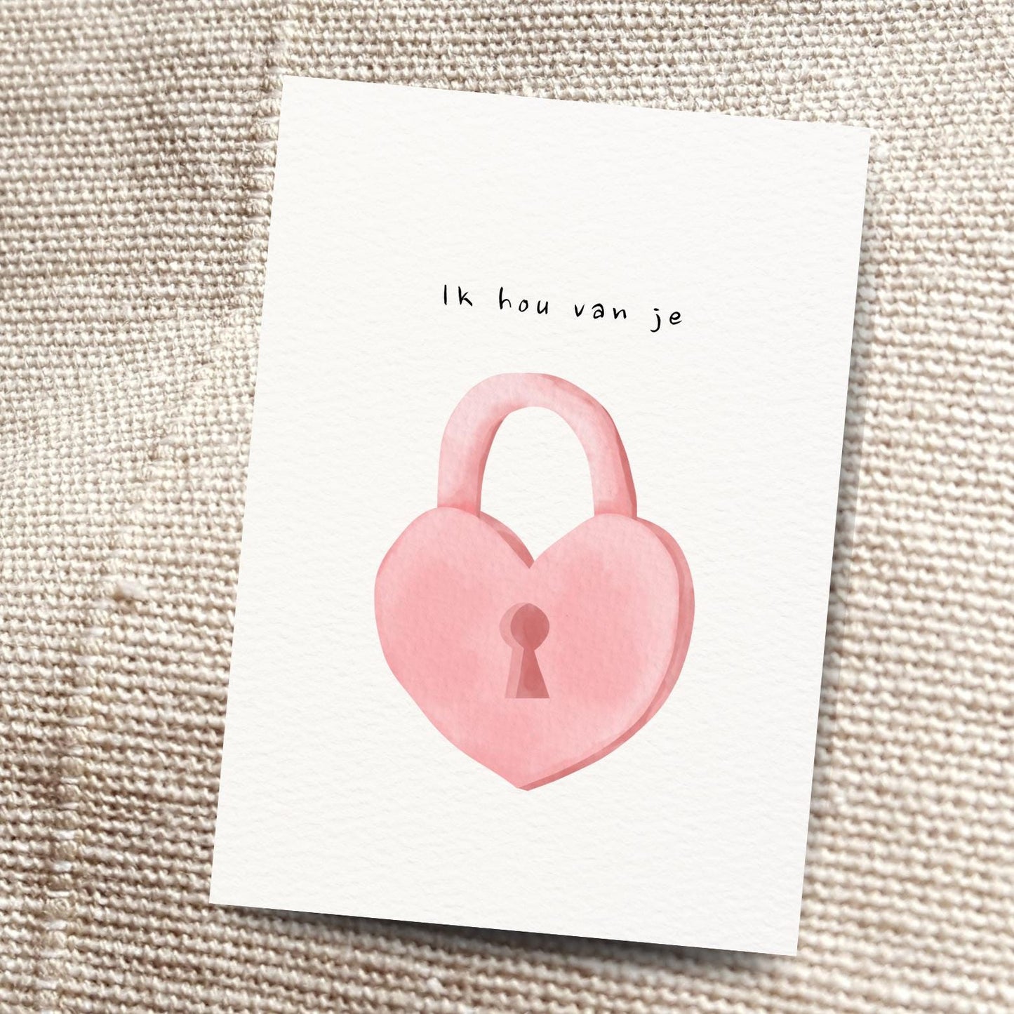 Ik hou van je