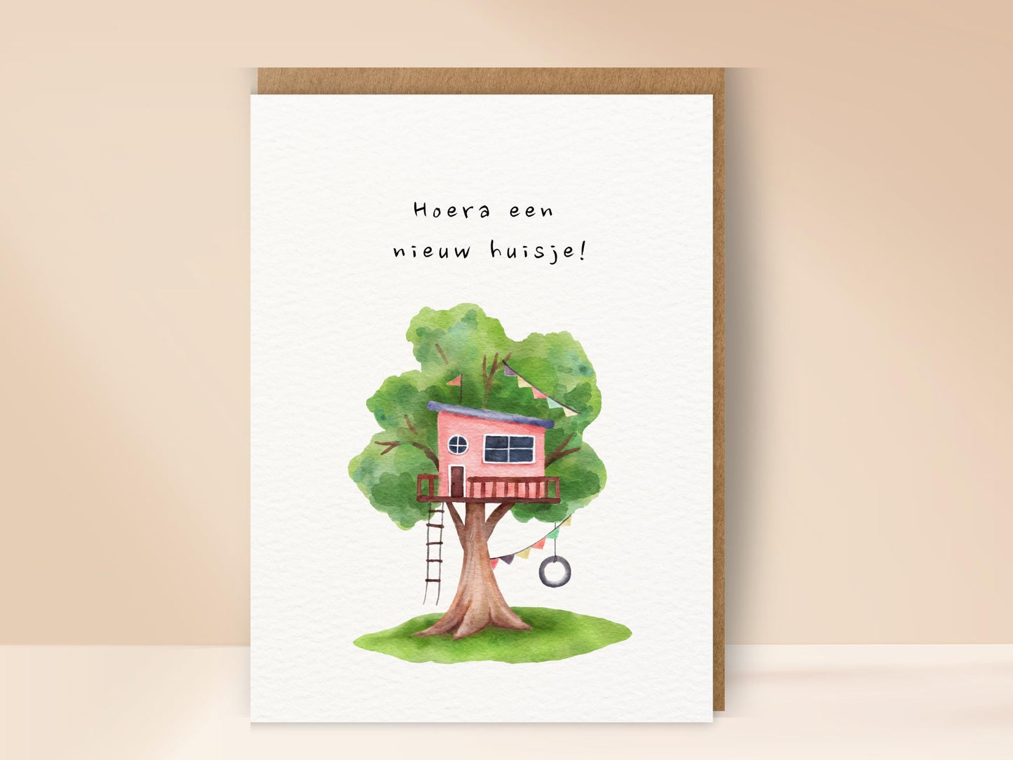 Hoera een nieuw huisje