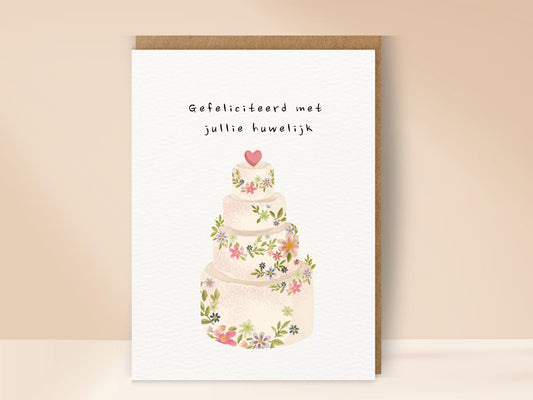 Gefeliciteerd met jullie huwelijk